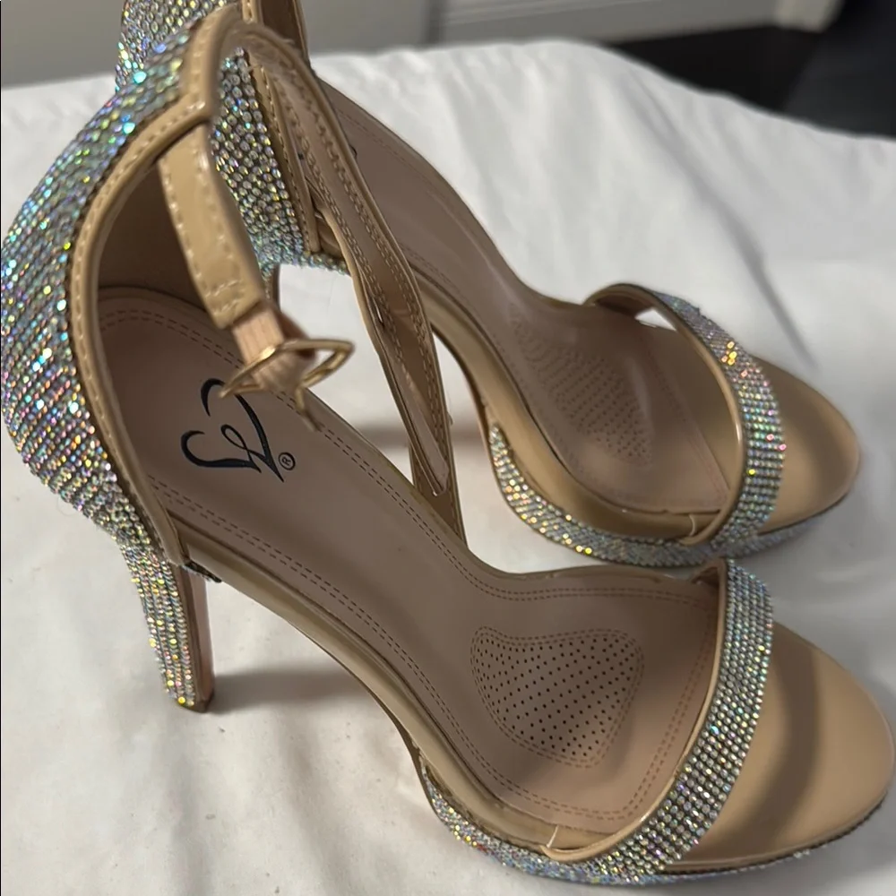 Windsor Rhinestone Heels - Picture 7 of 11